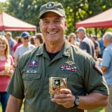 Sheremart Veteran Tribute Glass user Albert R.